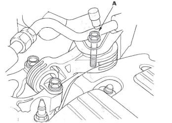 Honda CR-V. Lower Torque Rod Replacement