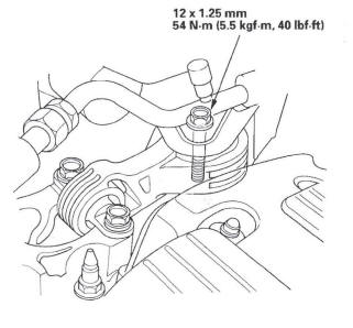 Honda CR-V. Lower Torque Rod Replacement