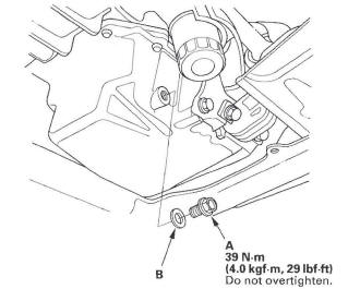 Honda CR-V. Engine Lubrication