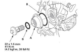 Honda CR-V. Engine Lubrication