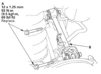 Honda CR-V. Rear Suspension