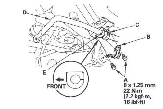 Honda CR-V. Rear Suspension