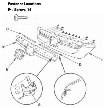 Honda CR-V. Exterior Trim