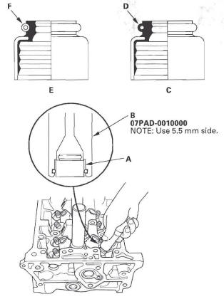 Honda CR-V. Cylinder Head