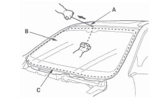 Honda CR-V. Glass