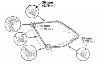 Honda CR-V. Glass