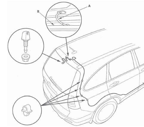 Honda CR-V. Wipers/Washers